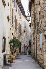 Scenic village landscape in Provence, France