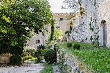 Scenic village landscape in Provence, France