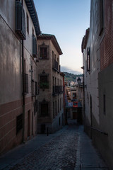 Fototapeta na wymiar Street in the old town of Toledo, Spain