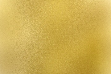 Texture of gold brushed metallic plate, abstract background