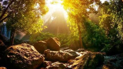 Waterfalls in Phnom Kulen National Park