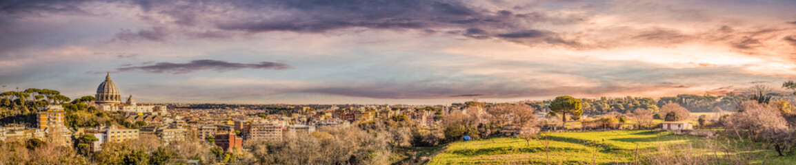 astounding cityscape of Rome