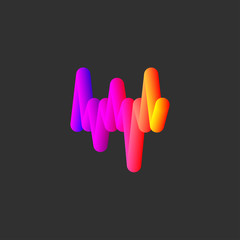 gradient rainbow blend wave