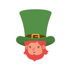 leprechaun head with hat avatar character