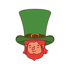 leprechaun head with hat avatar character