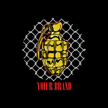 gold bomb grenade