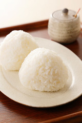 Obraz na płótnie Canvas おにぎり　Japanese rice ball