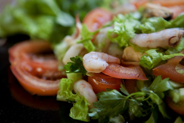 salad. japanese food.