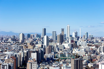 都市風景　池袋方面
