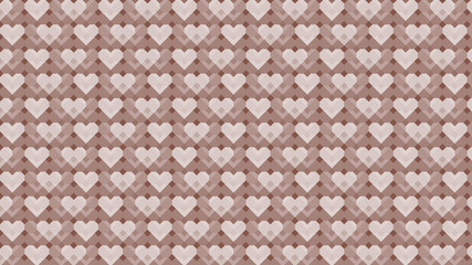 背景素材　ハート