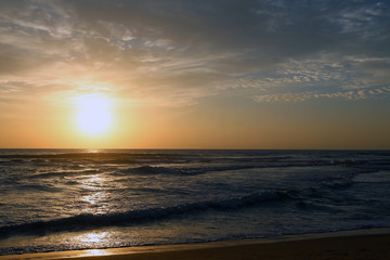 Sunset at sea, Phuket, Thailand