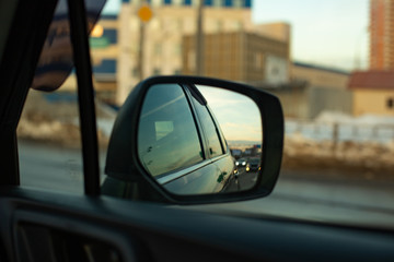 Car side rear view mirror