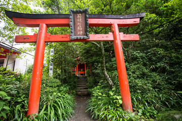 Hakone Gongen Shrine is a Japanese Shinto shrine on the shores of Lake Ashi in the town of Hakone...