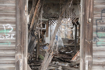 abandoned old building