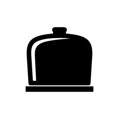 Glass bell dome - Vector