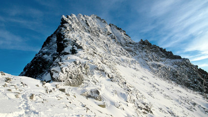 Tatra mountains in winter