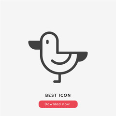 bird vector icon