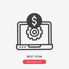 money finance icon vector