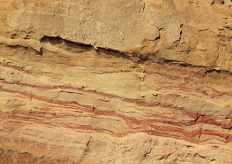 Sandy Mountains Texture Background in Canyon