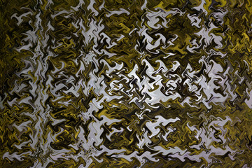 Black marbled granite with copper gold flecks