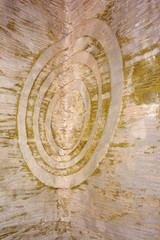 the yellow wall front image natural stain