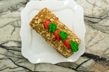 Chocolate roulade ready-to-eat roulade tasty teatime tempting