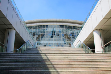 Fototapeta premium Tangshan world horticultural exposition landscape architecture, tangshan city, hebei province, China