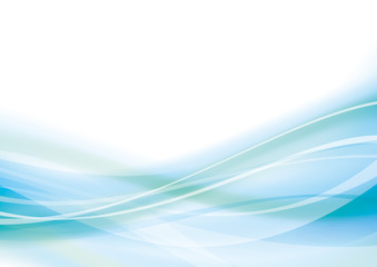 Obraz premium Streszczenie fala gładka krzywa tło niebieskie