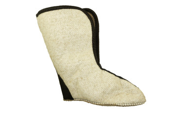 Warm inserts from natural top boots from footwear from 100 pure Merino wool