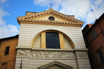 Fototapeta na wymiar Church of Saint Pantaleo in Rome, Italy
