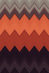 Chevron zigzag wave beige, brown pattern abstract art background trends