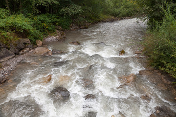 Wildbach, Allgäuer Alpen, Allgäu, Bayern, Deutschland