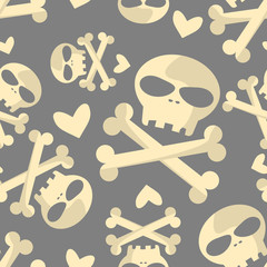 Halloween seamless pattern.