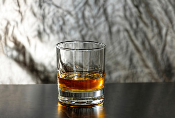 Strong, alcoholic, drink, Cognac, bitter, whiskey,copy space