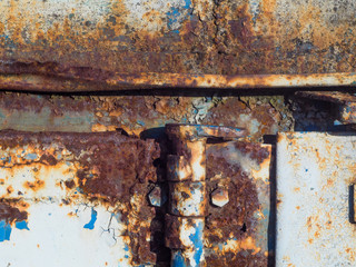 rusty metal background