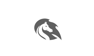 horse logo template
