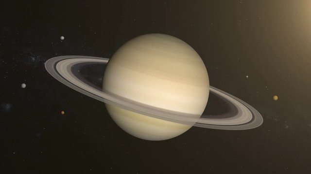  Saturn is the sixth planet from the Sun and the second largest in the Solar System