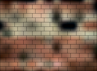 vector abstract brick masonry background