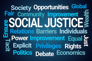 Social Justice Word Cloud