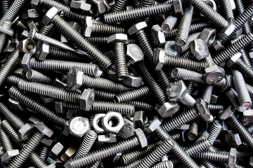 Many Iron screws 