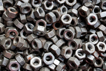 steel nut screw