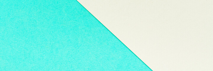 Turquoise and gray steel color cardboard.paper cardboard texture background. Trend colors, geometric paper background. Colorful of soft paper background.