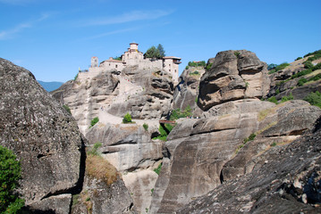 Meteora Monastery in Northern Greece