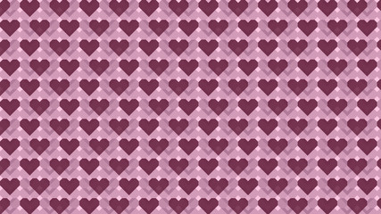 背景素材　ハート