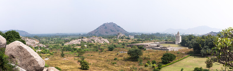 Fototapeta na wymiar Fort de Gingee, Tamil Nadu, Inde