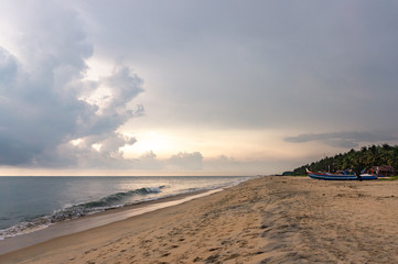 Plage de Marari, Alleppey, Kerala, Inde