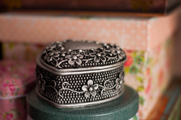 Abstract photo. Gift box