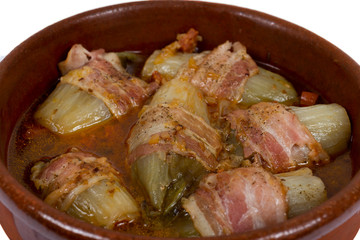 endives cuites en sauce