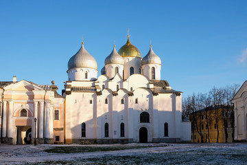 Fototapeta na wymiar Софийский кафедральный собор Великого Новгорода