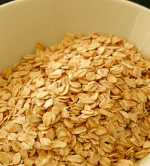 fresh oatmeal, human health and natural oatmeal grains,